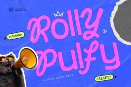 Rolly Pulfy Font