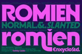 Romien Demo Font Family