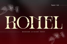 Ronel Luxury Demo Font