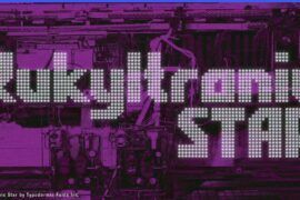 Rukyltronic Font