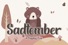 Sadtember Font