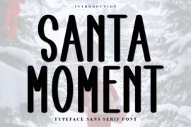 Santa Moment Font