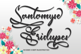 Santomyse Eridupes Font