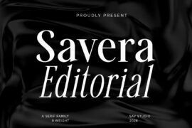 Savera Editorial DEMO Font