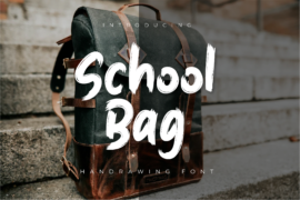 Scholl Bag Font