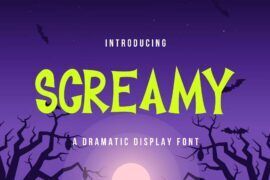 SCREAMY Font
