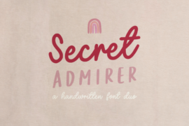 Secret Admirer Font Family