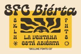 SFC Biérta Font Family