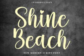 Shine Beach Font