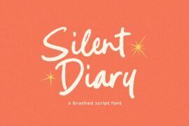 Silent Diary Font