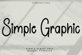 Simple Graphic Font