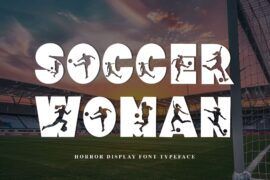 Soccer Woman Font