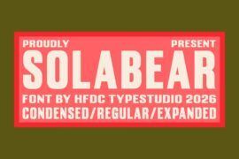 Solabear Demo Font