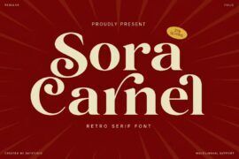 Sora Carnel DEMO Font