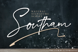 Southam Demo Font