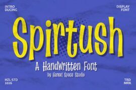 Spirtush Font