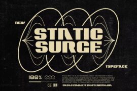 Static Surge Font