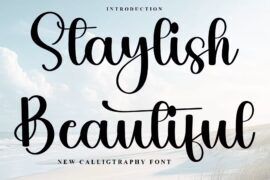 Staylish Beautiful Font