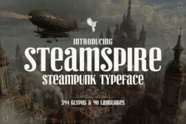 Steamspire Font