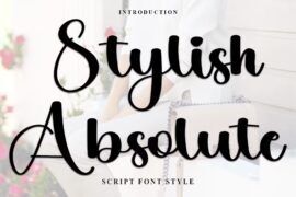 Stylish Absolute Font