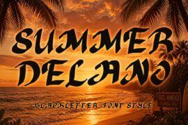 Summer Delano Demo Font