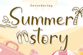Summer Story Font
