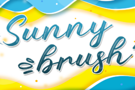 Sunny Brush Font