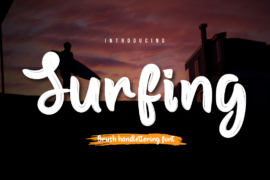 Surfing Personal Font