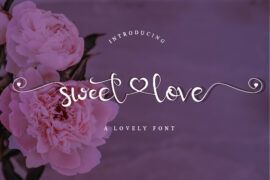 sweetlove – Personal Use Font