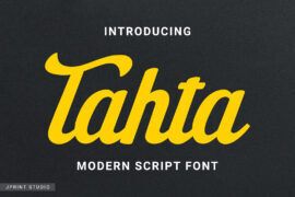 Tahta Demo Font