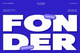 TBJ Fonder Demo Font