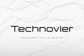 Technovier Font Family