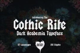 The Gothic Rite Font Family