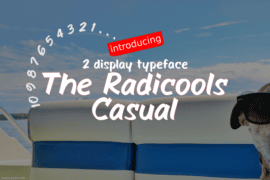 The Radicools Casual Font Family