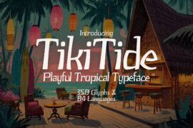 Tiki-Tide Font