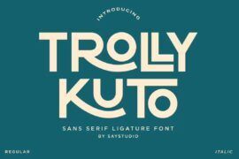 Trolly Kuto DEMO Font