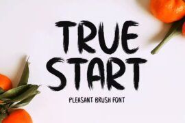 True Start Font