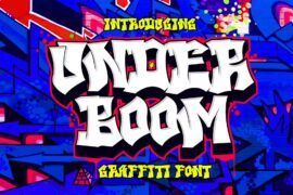 UNDER BOOM Font