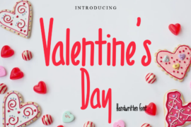 Valentines Day Font