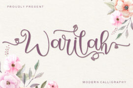 Warilah – Personal Use Font
