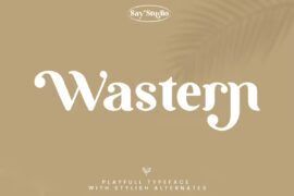 Wastern Demo Font
