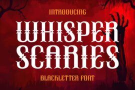 Whisper Scaries Font