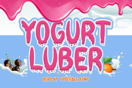 YOGURT LUBER Font