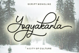 Yogyakarta – Personal Use Font