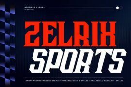 Zelrix Sports – Demo Font