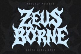 Zeus Borne Font